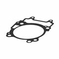Black rubber base gasket with multiple mounting holes and a large circular center opening.
