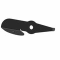 Reflector Bracket RZR 64 Left Black by Polaris