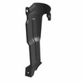 Black metal inner tank support bracket with contoured shape and mounting holes.