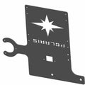 License Plate Bracket Matte Black by Polaris