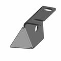 Bumper Bracket Mount Rear Right Black by Indian
