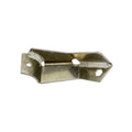 Right-side bed support mount bracket in metal with angled design and multiple mounting holes.