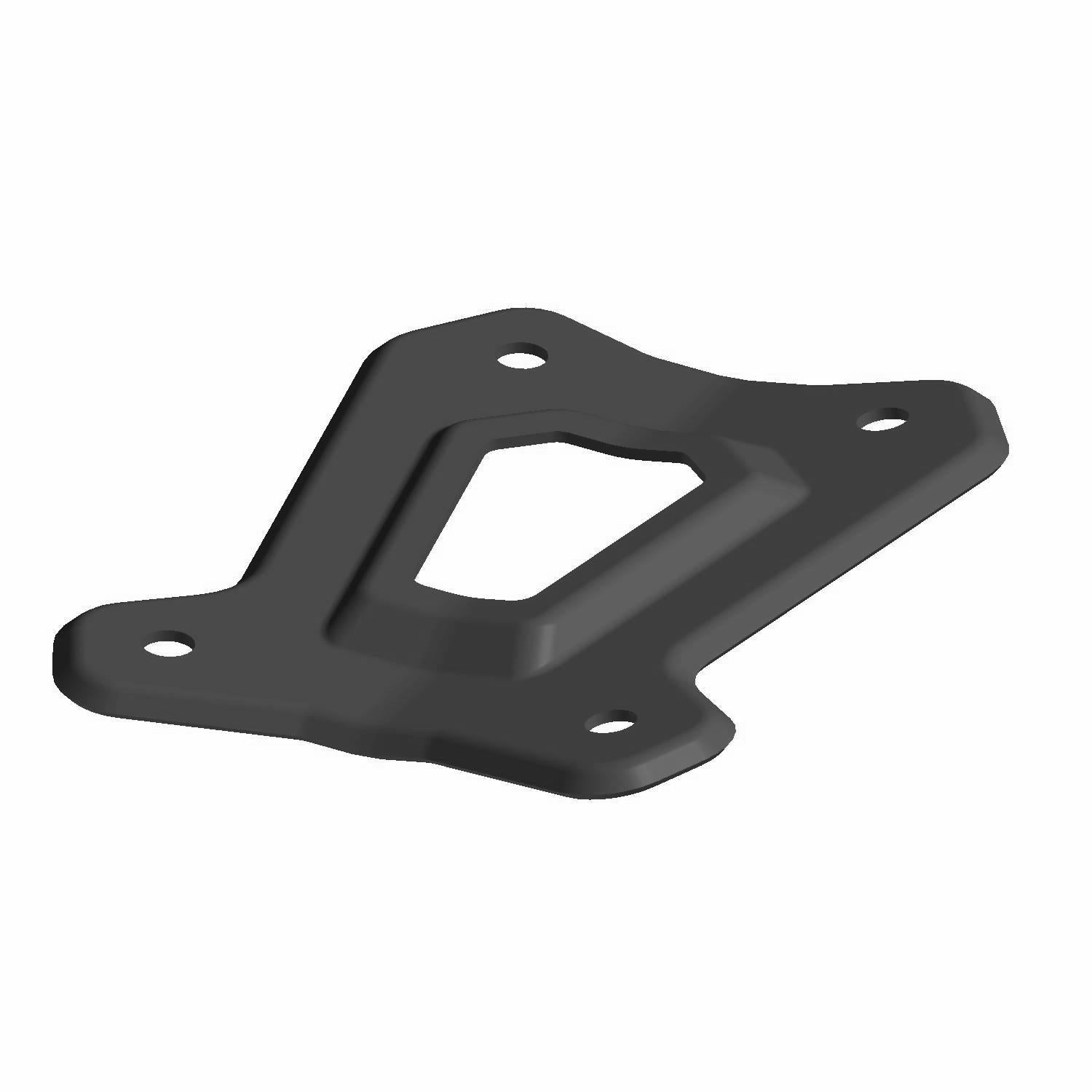 Radius Rod Mount Plate Bracket Pii Black [Polaris Blue] by Polaris