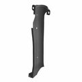 Black molded plastic inner tank support bracket with mounting holes and contoured shape.