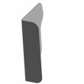 Gray metal master cylinder guard bracket with curved protective design.
