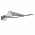Right Debris Flap Bracket Matte Black by Polaris
