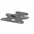 License Plate Center Support Mount Black by Indian