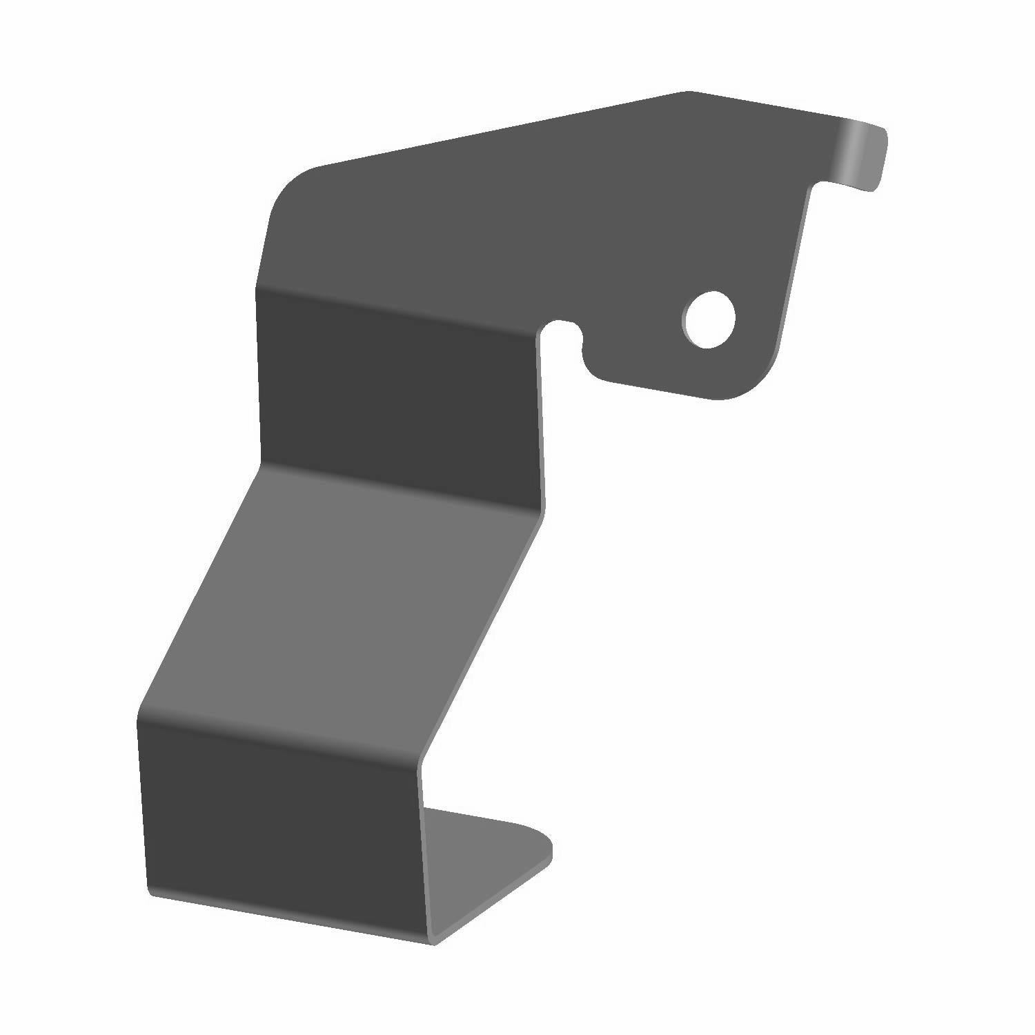 Retro Reflector Bracket Left RZR 64 Black by Polaris