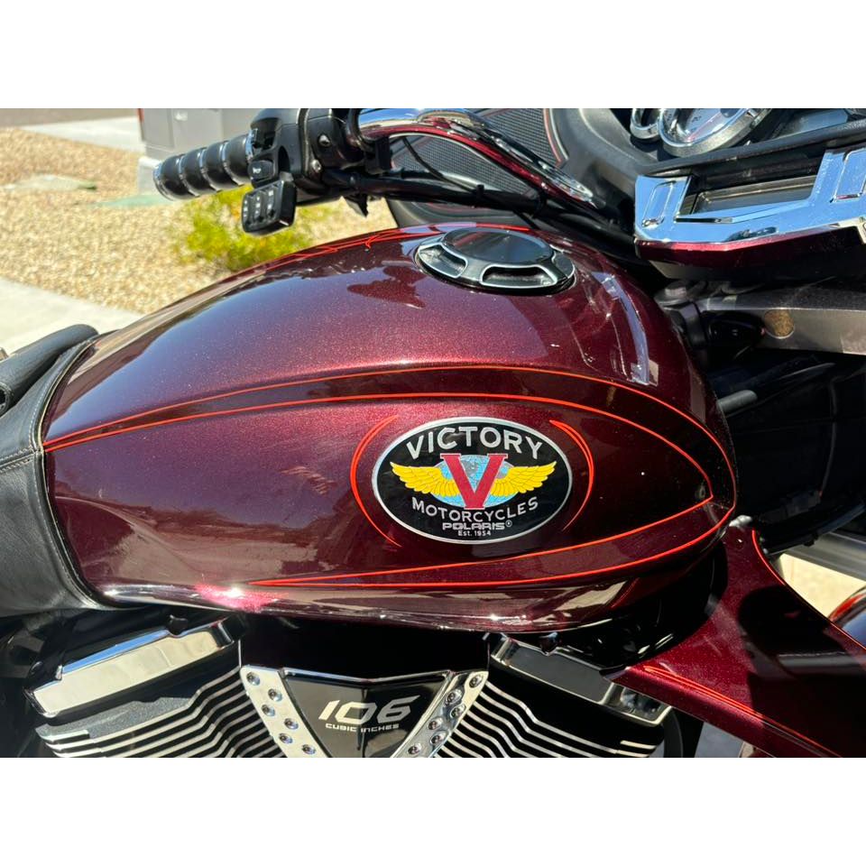 Beveled Style Keyless Gas Cap for Victory Motorcycles – Secure