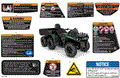 BODY - WARNING DECALS - 2023 CAN AM OUTLANDER MAX 1000R 6X6 EFI XT