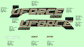 Upper Decal Cargo Box RH Side Plate by CF Moto