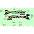 DECAL KIT (DESERT TAN) - 2024 CFMOTO UFORCE 600
