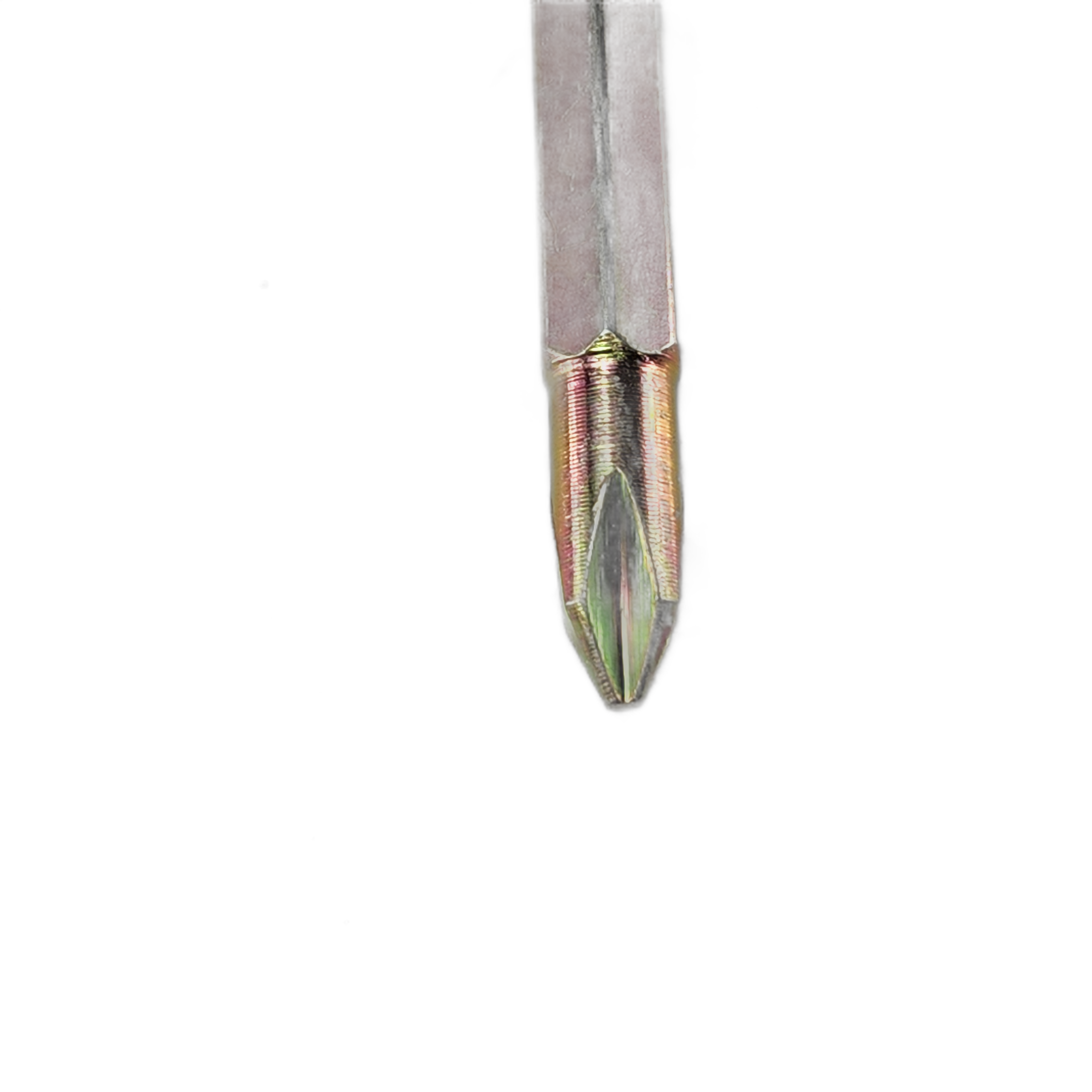 A close-up image of the metallic Wrench by Polaris, featuring its tip and part of the shaft against a white background, commonly used for Victory motorcycle parts.
