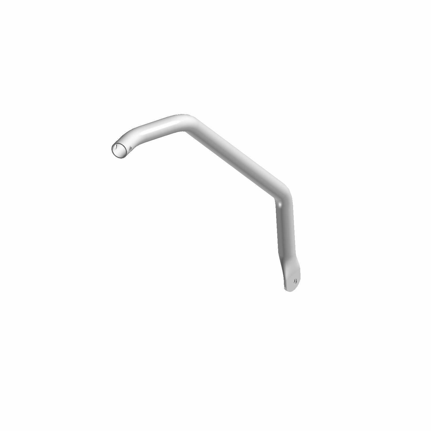 Side Bar Tube Cloud Silv Left by Polaris