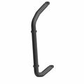 Black metal stabilizer bar with two mounting holes, curved design for Polaris UTV models.