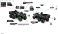 DECALS OUTLANDER MAX 6X6 - 2019 CAN AM OUTLANDER MAX 6X6 650 EFI