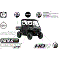 BODY - DECALS - 2024 CAN AM DEFENDER HD7 XT - WILDLAND CAMO - 62" WIDTH CALI
