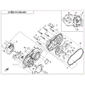 CVT CASE ASSY. - 2022 CFMOTO CFORCE 600 TOURING