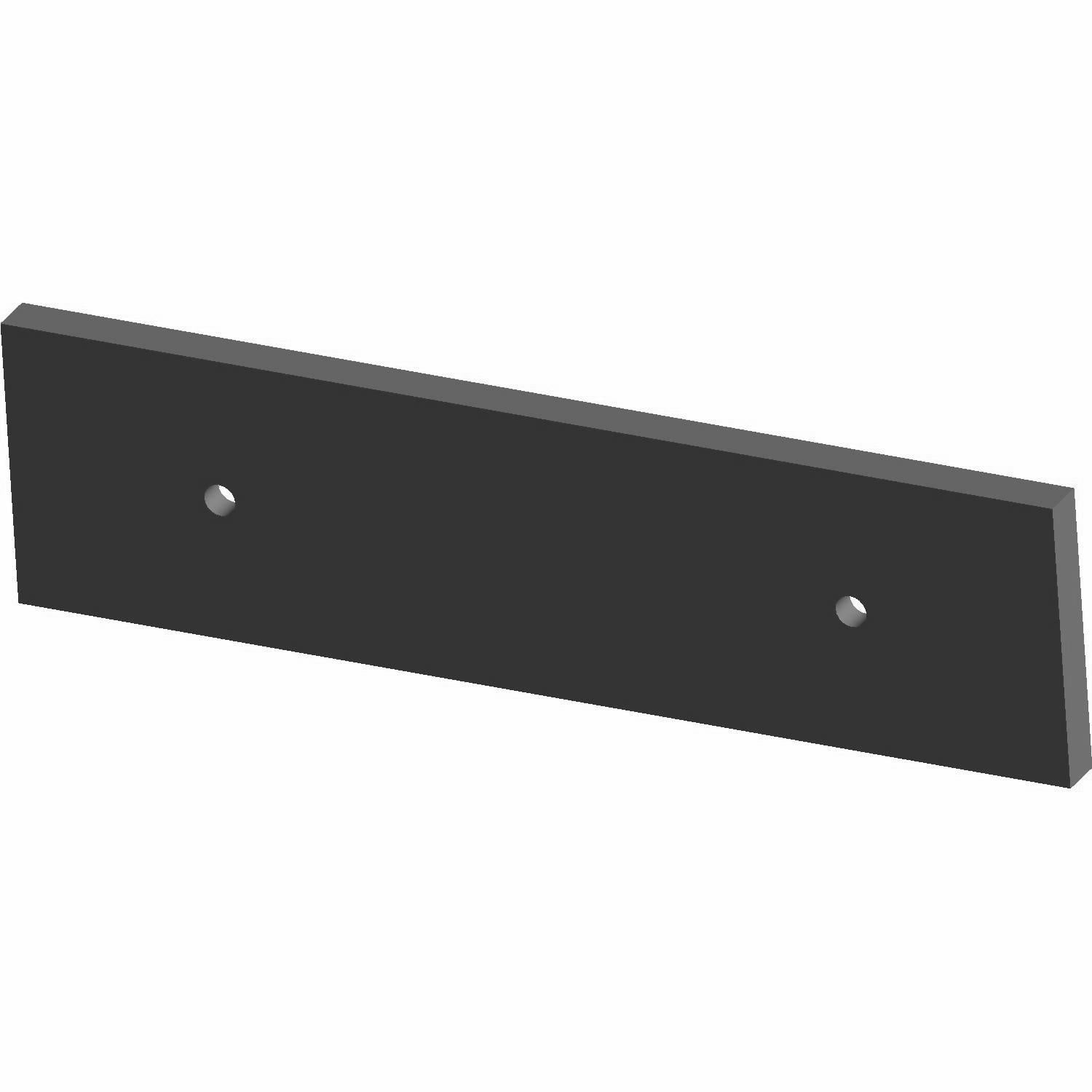 Dump / Cargo Box Base Mount Bumper by Polaris