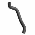 Black rubber lower radiator hose with curved and angled design for Polaris vehicles.