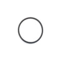 Black rubber O-ring with smooth surface, circular cross-section, standard size 2.62 x 44.12 ID.