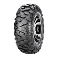 Black rugged off-road tire with deep, aggressive tread patterns and "Razor" branding on the sidewall.