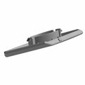 Black plastic rear plug fascia with contoured edges and mounting clips for Polaris vehicles.