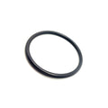 Black rubber O-ring seal with smooth round cross-section.