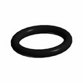 Black rubber O-ring seal with smooth surface and circular cross-section.
