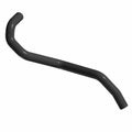 Black molded rubber upper radiator hose with multiple bends and 3/4-inch diameter.