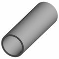 Gray cylindrical fuel fill hose with smooth exterior and open ends.