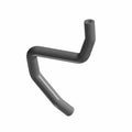 Black molded rubber coolant return hose with angled bends for Indian motorcycles.