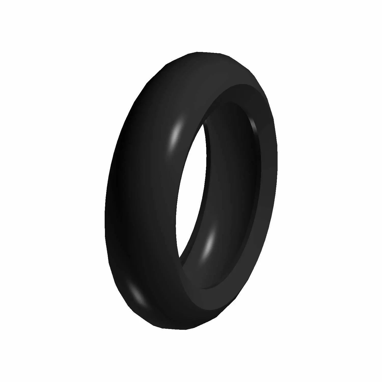 Black motorcycle rear tire 180/55R17 with smooth, rounded tread design.