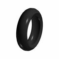 Black motorcycle rear tire 180/55R17 with smooth, rounded tread design.
