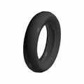 Black smooth motorcycle rear tire 150/80B16 with rounded profile and no visible tread.