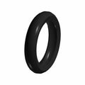Black 120/70R17 front motorcycle tire with smooth tread for Indian FTR 1200 by Polaris.