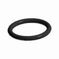 Black rubber O-ring seal with smooth surface and circular shape.