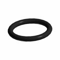Black rubber O-ring seal with smooth surface and circular shape.