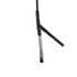The Water/Fuel Line, To Ground by Polaris is a black coaxial cable with a Y-splitter, one side marked by a white sticker with a barcode and text, typically used for OEM Victory Polaris motorcycle parts.