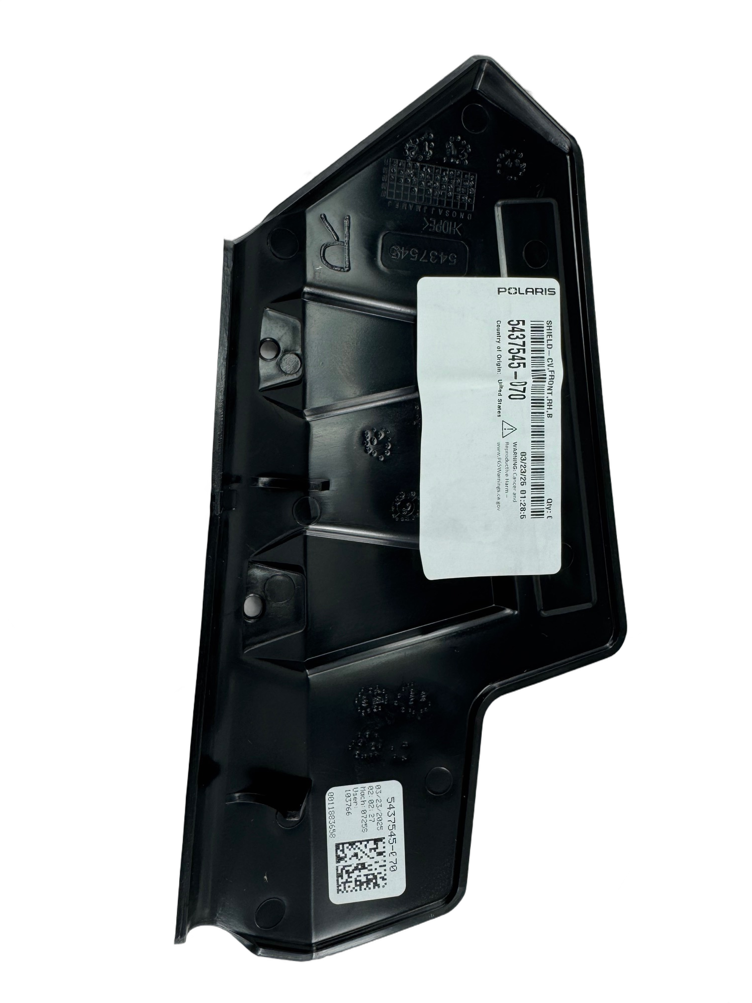 Cv Shield, Front, Right, Gloss by Polaris