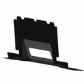 Rear Console Cover Gloss Black by Polaris