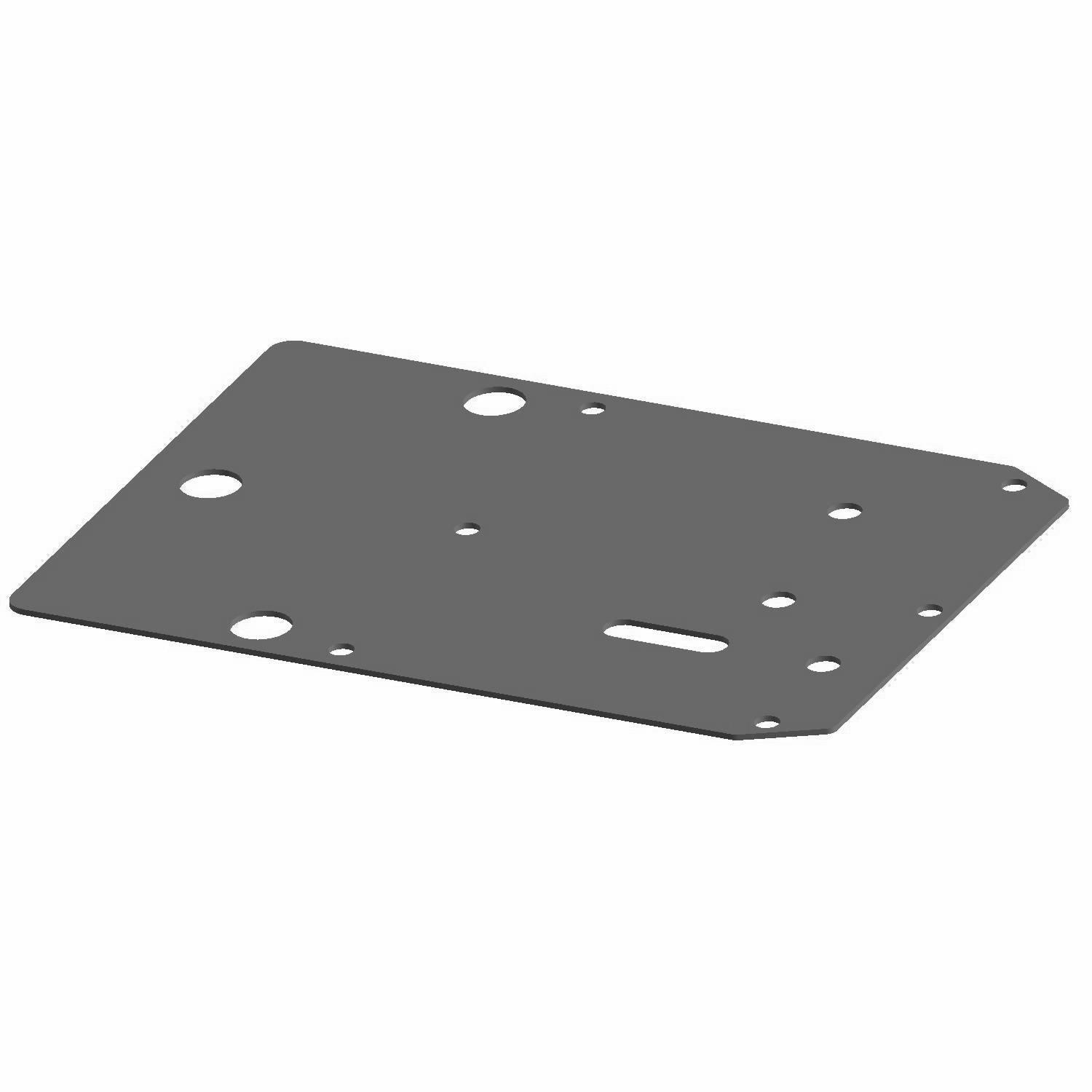 Rear Skid Plate (Plastic) by Polaris