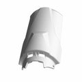 Shock Rod Guard Panel, Rear, Gloss Black by Polaris