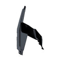 Gloss black right fender flare with angular design for Polaris offroad vehicles.