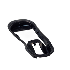 The Grommet Taillight by Polaris is a black plastic, curved OEM replacement with internal ridges, shown on a white background—perfect for your Indian motorcycle.
