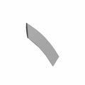Rear Fender Trim Right Front Black by Indian
