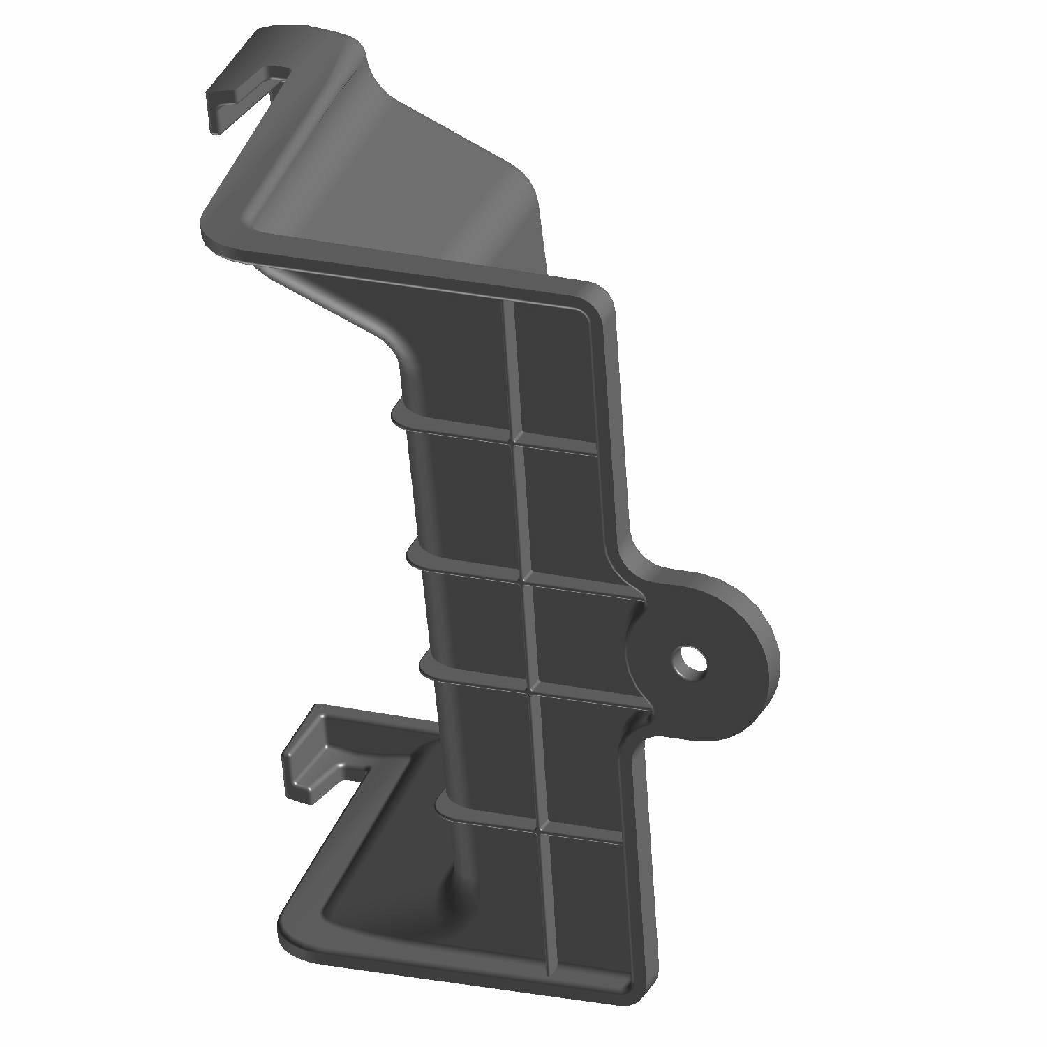 Shock Panel Reservoir Right Black by Polaris