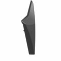 Black angular plastic midframe cover for right side of motorcycle chassis.