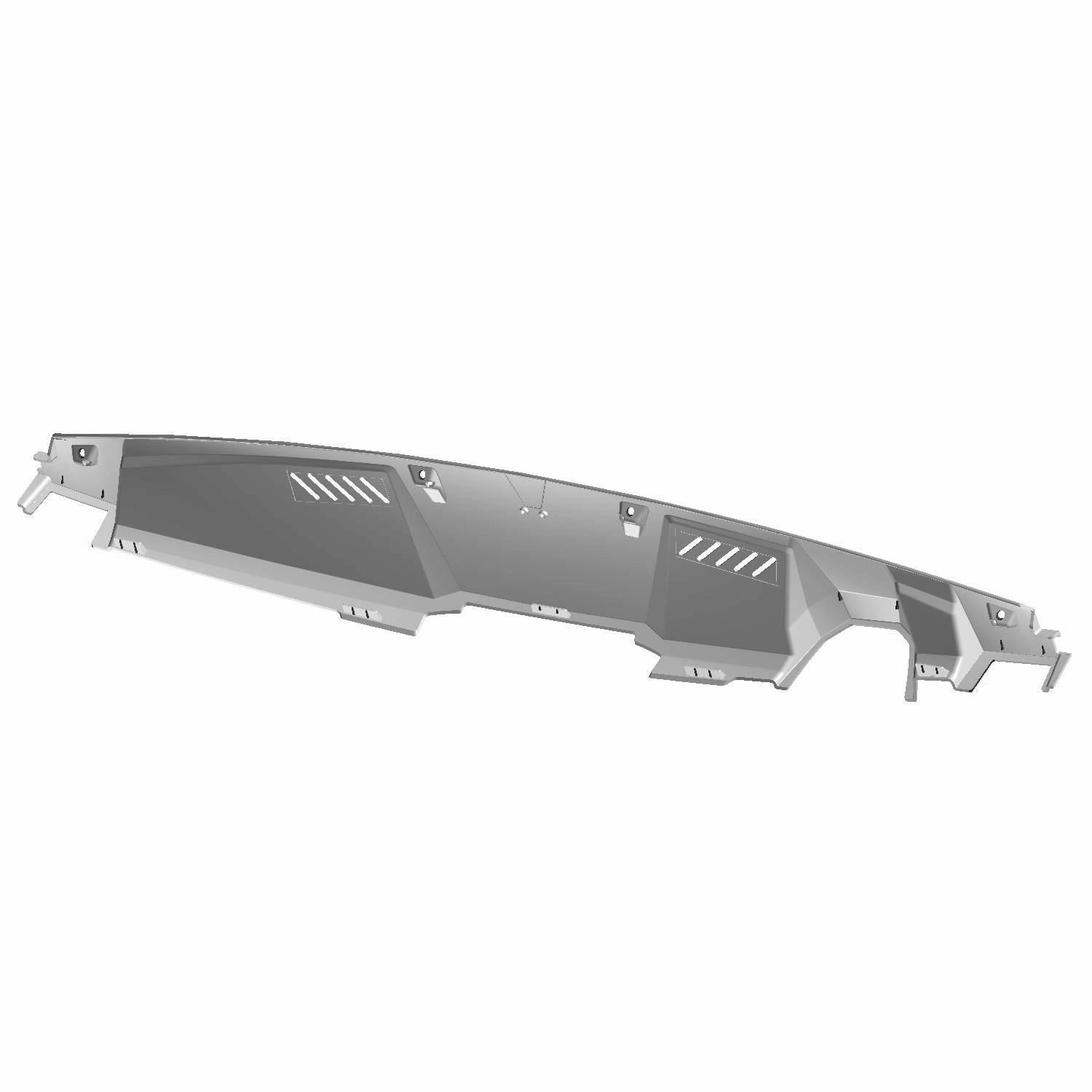 Upper Dash Panel Routered Black by Polaris