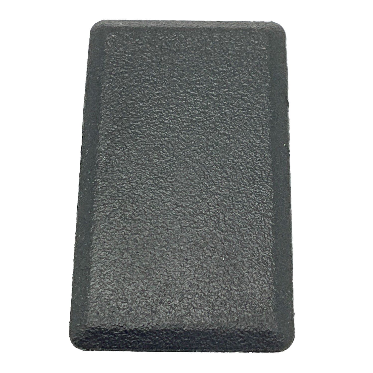 Textured black rectangular switch cover with slightly tapered edges for Polaris RZT models.